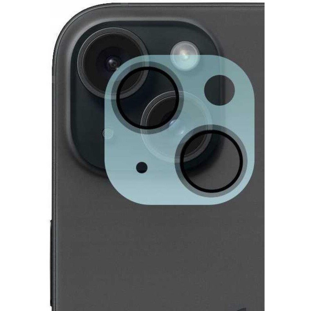 Tempered Glass iPhone 15 / 15 Plus Spacecase Camera Glass Lens Protector Αντιχαρακτικό Γυαλί Προστασίας για Φακό Κάμερας - Transparent (5905719104115)