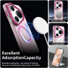 Θήκη Huawei Pura 80 Ultra Techsuit CandyCase Σκληρή Ημιδιάφανη με MagSafe - Pink (5949419334915)
