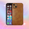 Θήκη iPhone 14 Plus Bodycell Prestige Backcover με Πλαίσιο Κάμερας - Brown (5206015068294)
