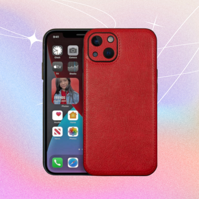 Θήκη iPhone 13 Bodycell Prestige Backcover με Πλαίσιο Κάμερας - Red (5206015068140)