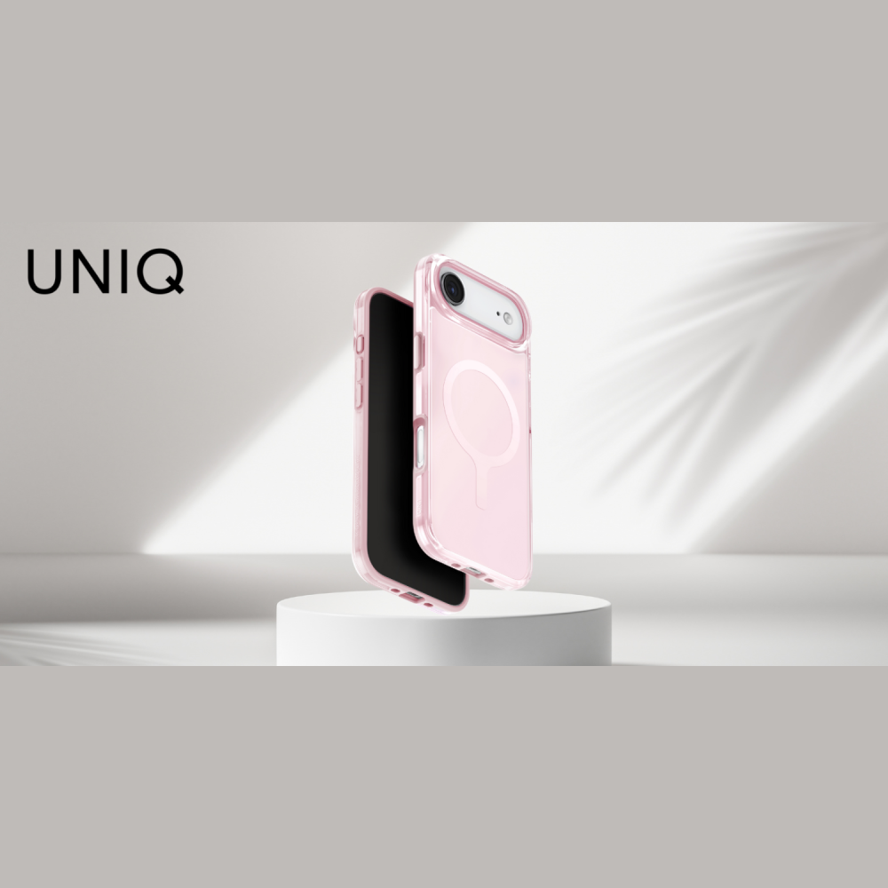 Θήκη iPhone Air Uniq Clario Ανθεκτική Eco-Friendly με MagSafe - Primrose Pink (UNIQ-IP6.6(2025)-CLARMPPK)