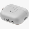 Θήκη AirPods Pro 3rd Gen Uniq Clyde Σκληρή με Μαγνητικό Κλείσιμο - Mist Grey / Khaki (UNIQ-AIRPODSPRO3-CLYMGRYKHKI)