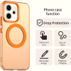 Θήκη Oppo Reno14 Techsuit CandyCase Σκληρή Ημιδιάφανη με MagSafe - Orange (5949419349322)