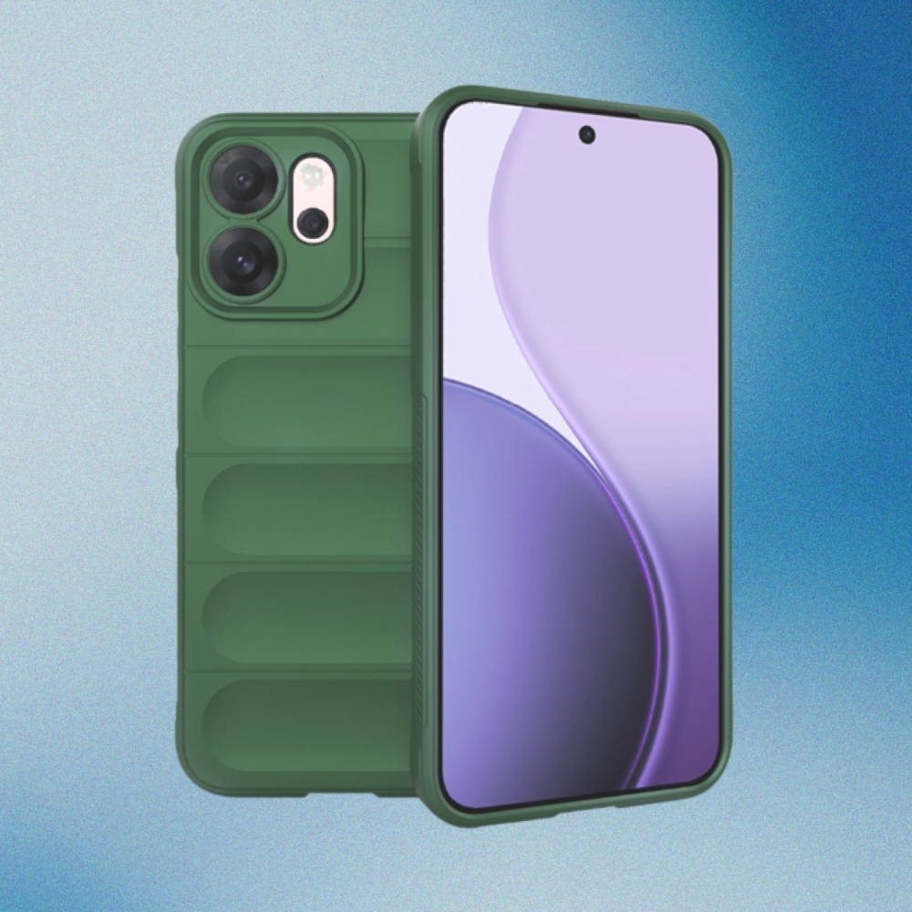 Θήκη Oppo Reno14 F / 14 FS Techsuit Magic Shield Σιλικόνης - Green (5949419334021)