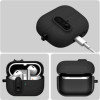 Θήκη Samsung Galaxy Buds 3 / 3 FE / 3 Pro Tech-Protect Slim Hook Σκληρή - Black (5906302352753)