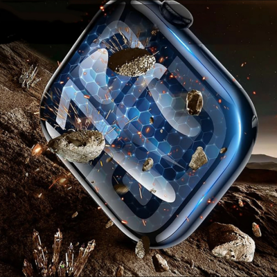 Hybrid Glass Apple Watch SE/6/5/4 (40mm) Tech-Protect Easy Set Flex+ Αντιχαρακτικό Υβριδικό Γυαλί Προστασίας Οθόνης 3 Τεμάχια - Black (5906302336128)