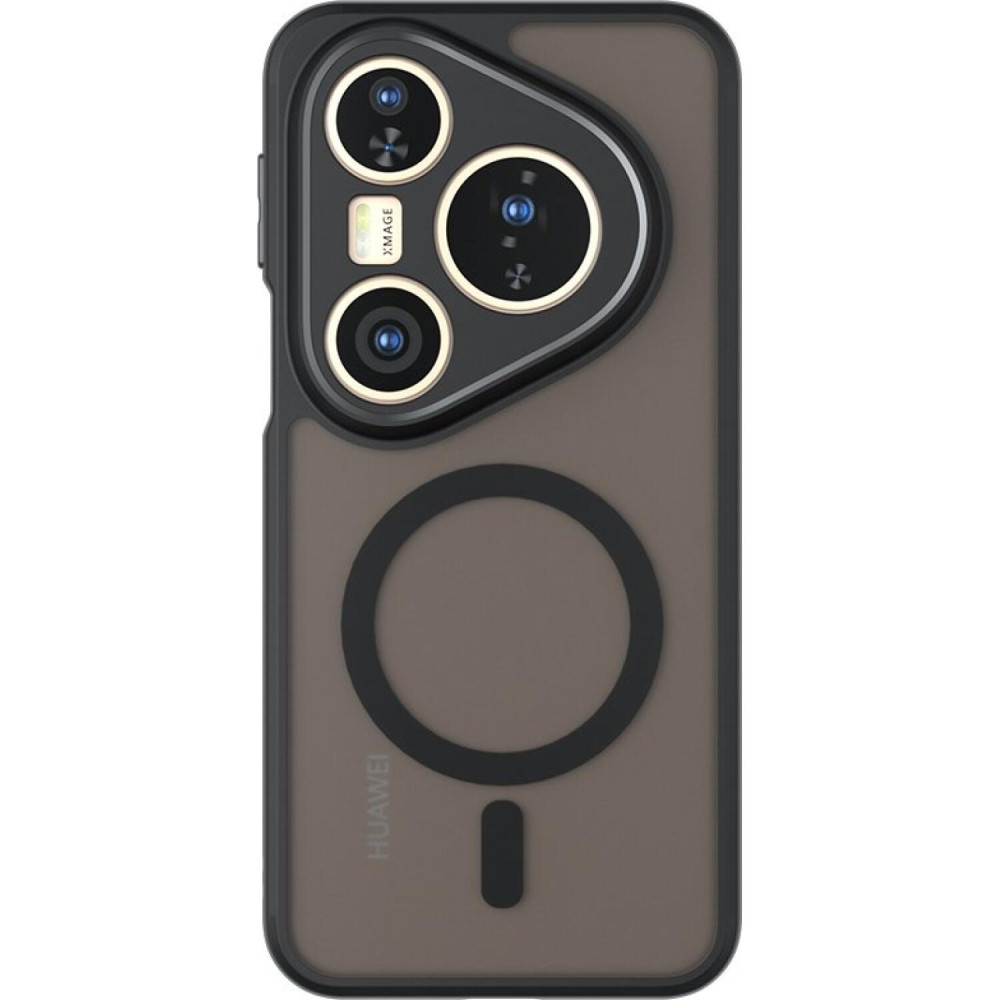 Θήκη Huawei Pura 80 Pro Techsuit PureFrost Σκληρή Ημιδιάφανη με MagSafe - Frosted Black (5949419334885)