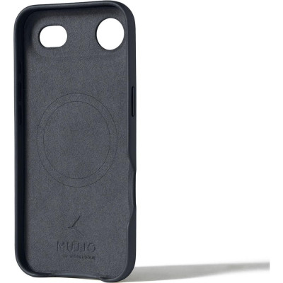 Θήκη iPhone Air MUJJO by Troubadour Full Leather Case Δερμάτινη με MagSafe - Basalt (‎MUJJO-CL-065-BS)