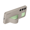 Θήκη Σιλικόνης με Λουράκι Χειρός - Samsung Galaxy S24 - Official Samsung Standing Grip Case - Taupe (EF-GS921CUEGWW)