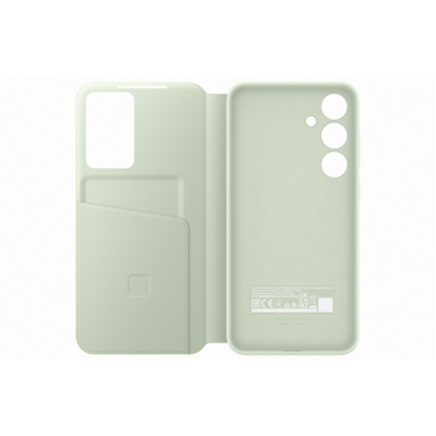 Θήκη Flip με Ενεργό Πορτάκι - Samsung Galaxy S24 Plus - Official Samsung Smart View Wallet Case - Light Green (EF-ZS926CGEGWW)