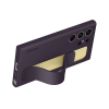 Θήκη Σιλικόνης με Λουράκι Χειρός - Samsung Galaxy S24 Ultra - Official Samsung Standing Grip Case - Dark Violet (EF-GS928CEEGWW)