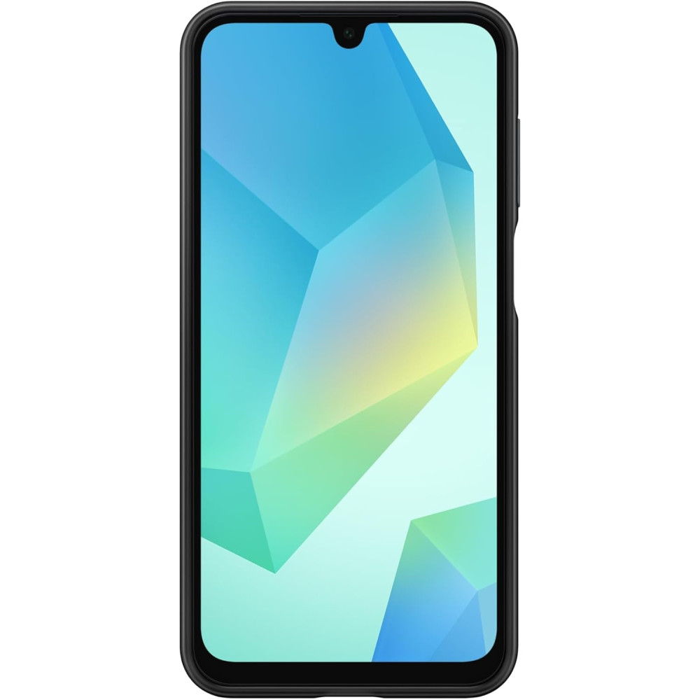 Θήκη Samsung Galaxy A16 - Official Samsung Card Slot Case Σιλικόνης με Υποδοχή για Κάρτα - Black (EF-OA166TBEGWW)