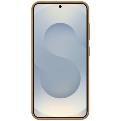 Θήκη Samsung Galaxy S25 Official Samsung Kindsuit Case Σκληρή από Οικολογικό Δέρμα - Camel (EF-VS931PFEGWW)