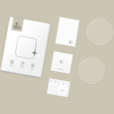 Tempered Glass Xiaomi Watch S4 41mm Tech-Protect Glass Fit+ Αντιχαρακτικό Γυαλί Προστασίας Οθόνης 2 Τεμάχια - Clear (5906302335435)
