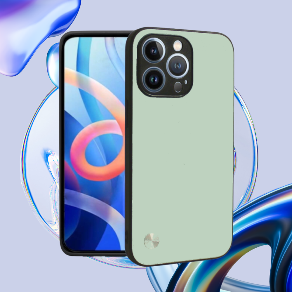 Θήκη iPhone 13 Pro Max Bodycell Vegan Cover Σκληρή - Light Green (5206015075711)