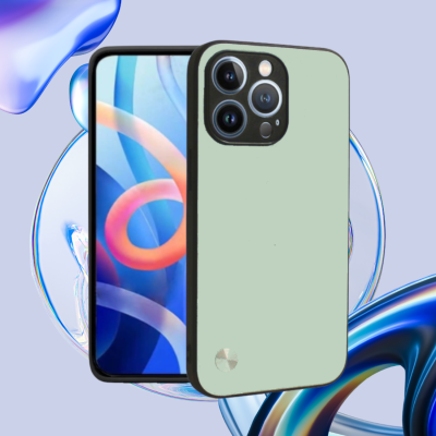 Θήκη iPhone 13 Pro Max Bodycell Vegan Cover Σκληρή - Light Green (5206015075711)