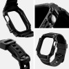 Θήκη Apple Watch 11 / 10 46mm Spigen Rugged Armor Pro Unibody Σιλικόνης - Matte Black (ACS08604)