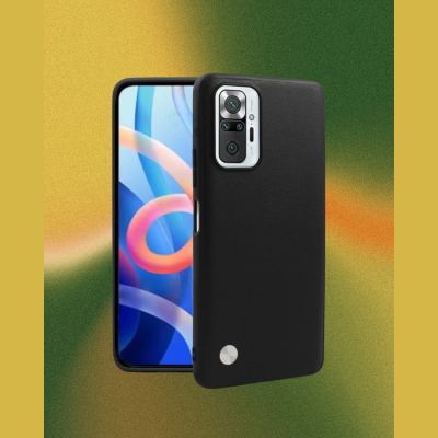 Θήκη Xiaomi Redmi Note 10 Pro Bodycell Vegan Cover Σκληρή - Black (5206015077494)