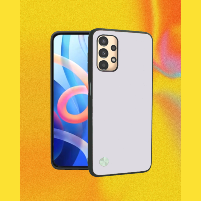 Θήκη Samsung Galaxy A13 4G Bodycell Vegan Cover Σκληρή - Light Blue (5206015076428)