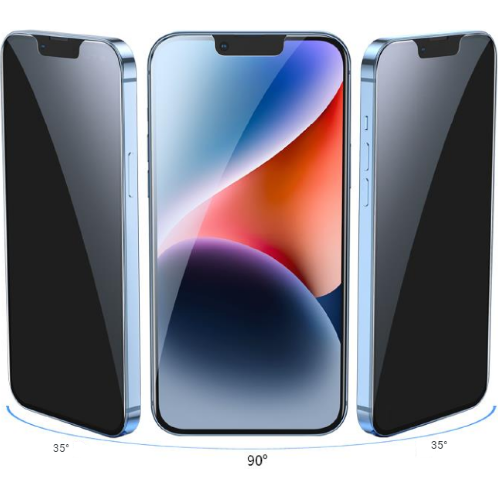 Μεμβράνη Προστασίας Xiaomi Redmi Note 15 Pro Plus / Poco M8 Pro Hoco Hydrogel Pro Privacy HD Screen Protector Απορρήτου Οθόνης 0.15 mm - Clear (HOCO-FRONT-PRC-006-204)