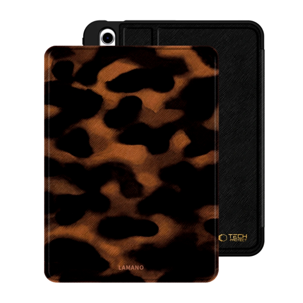 Θήκη iPad (A16) 11th Gen. 2025 11" / 10th Gen. 2022 10.9" Tech-Protect Lamano Smartcase Flip με Υποδοχή για Apple Pencil - Panther (5906302335916)