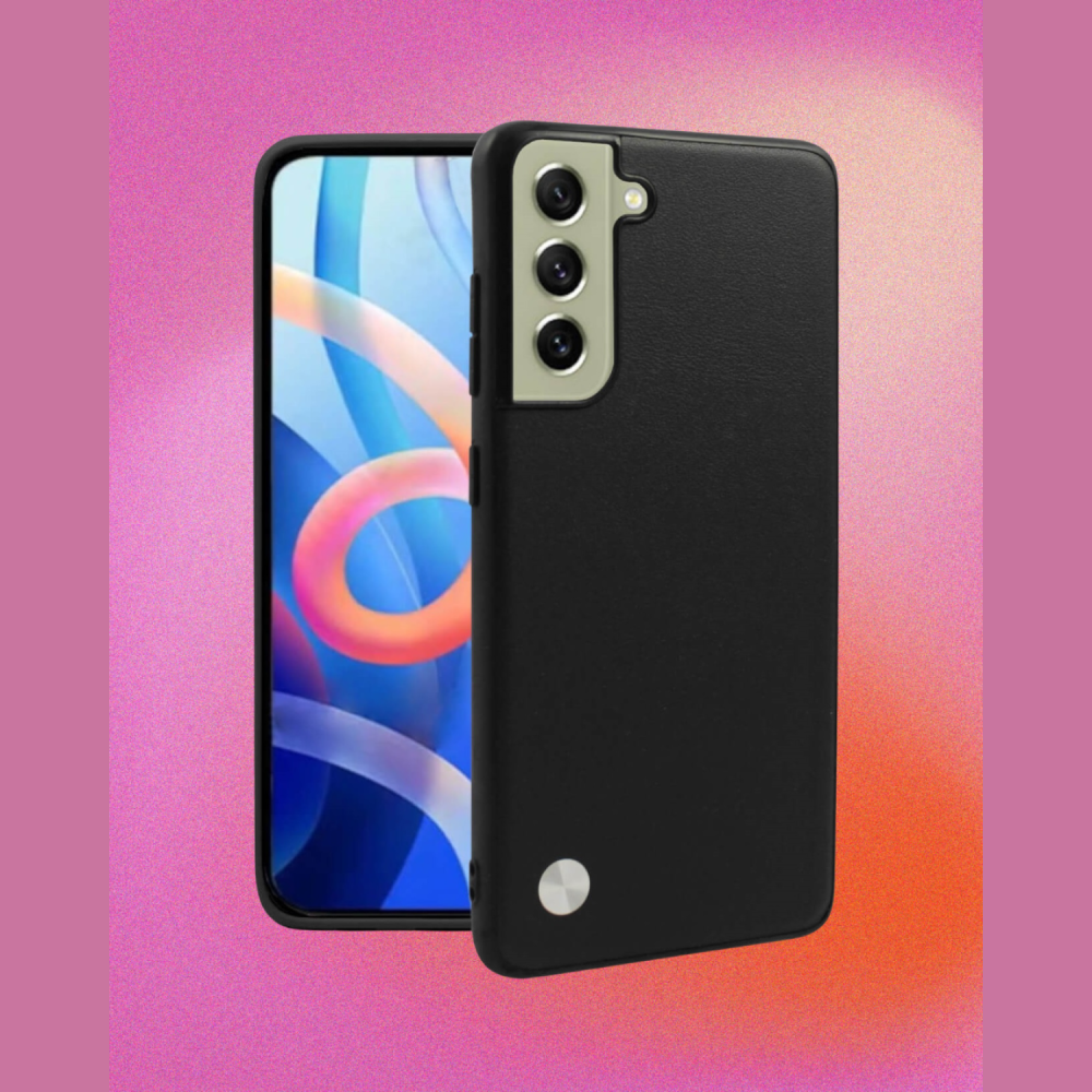 Θήκη Samsung Galaxy S21 FE 5G Bodycell Vegan Cover Σκληρή - Black (5206015077098)