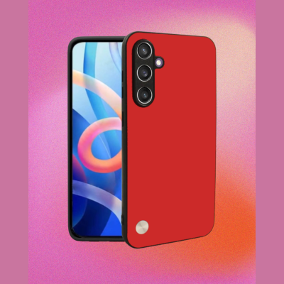 Θήκη Samsung Galaxy S23 FE Bodycell Vegan Cover Σκληρή - Red (5206015077203)