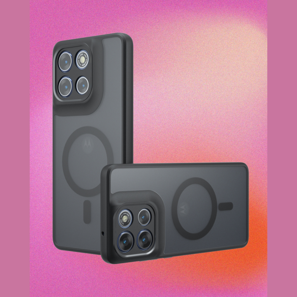 Θήκη Motorola Moto G86 / G86 Power Techsuit PureFrost Σκληρή Ημιδιάφανη με MagSafe - Frosted Black (5949419320307)