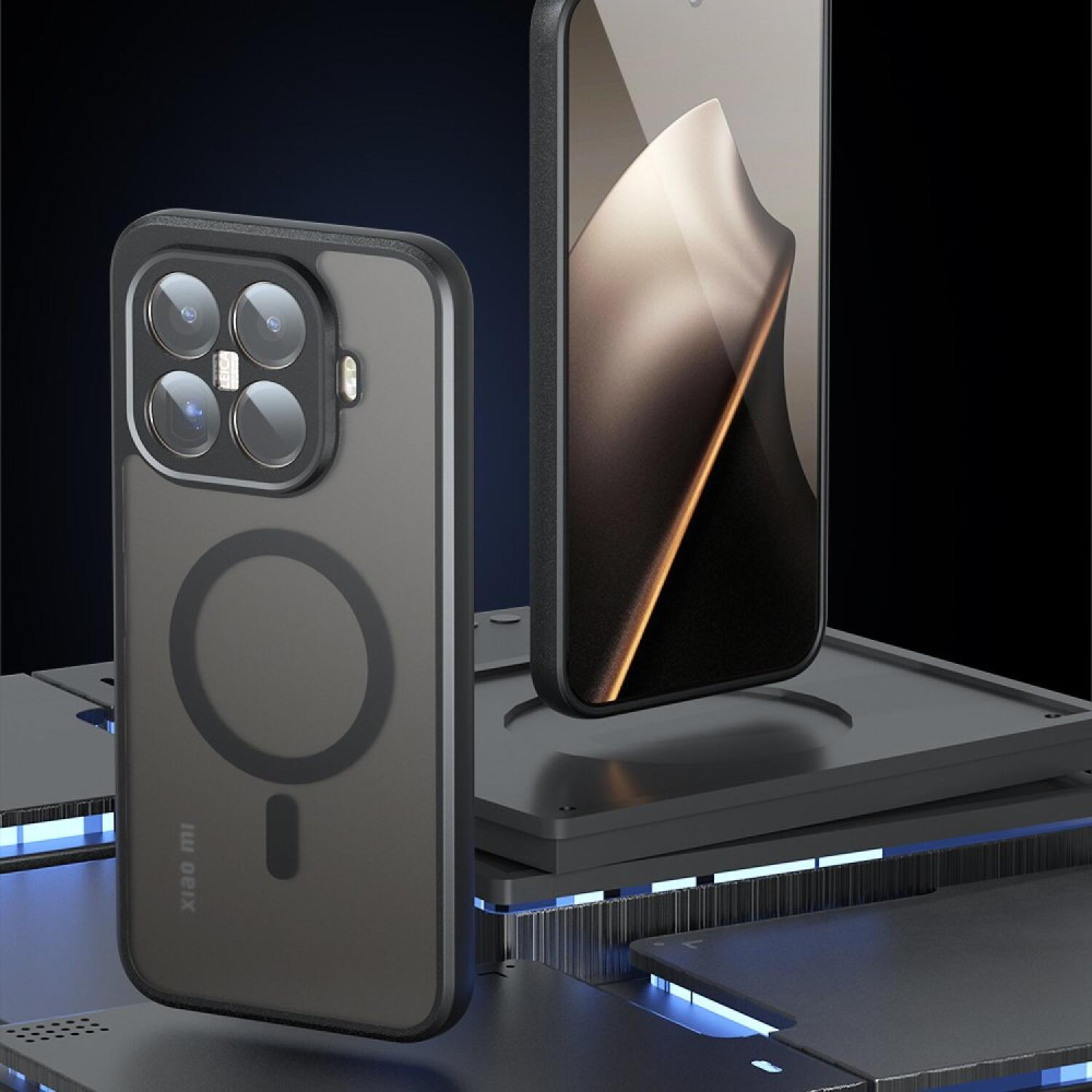 Θήκη Xiaomi 15T Pro Techsuit PureFrost Σκληρή Ημιδιάφανη με MagSafe - Frosted Black (5949419337619)