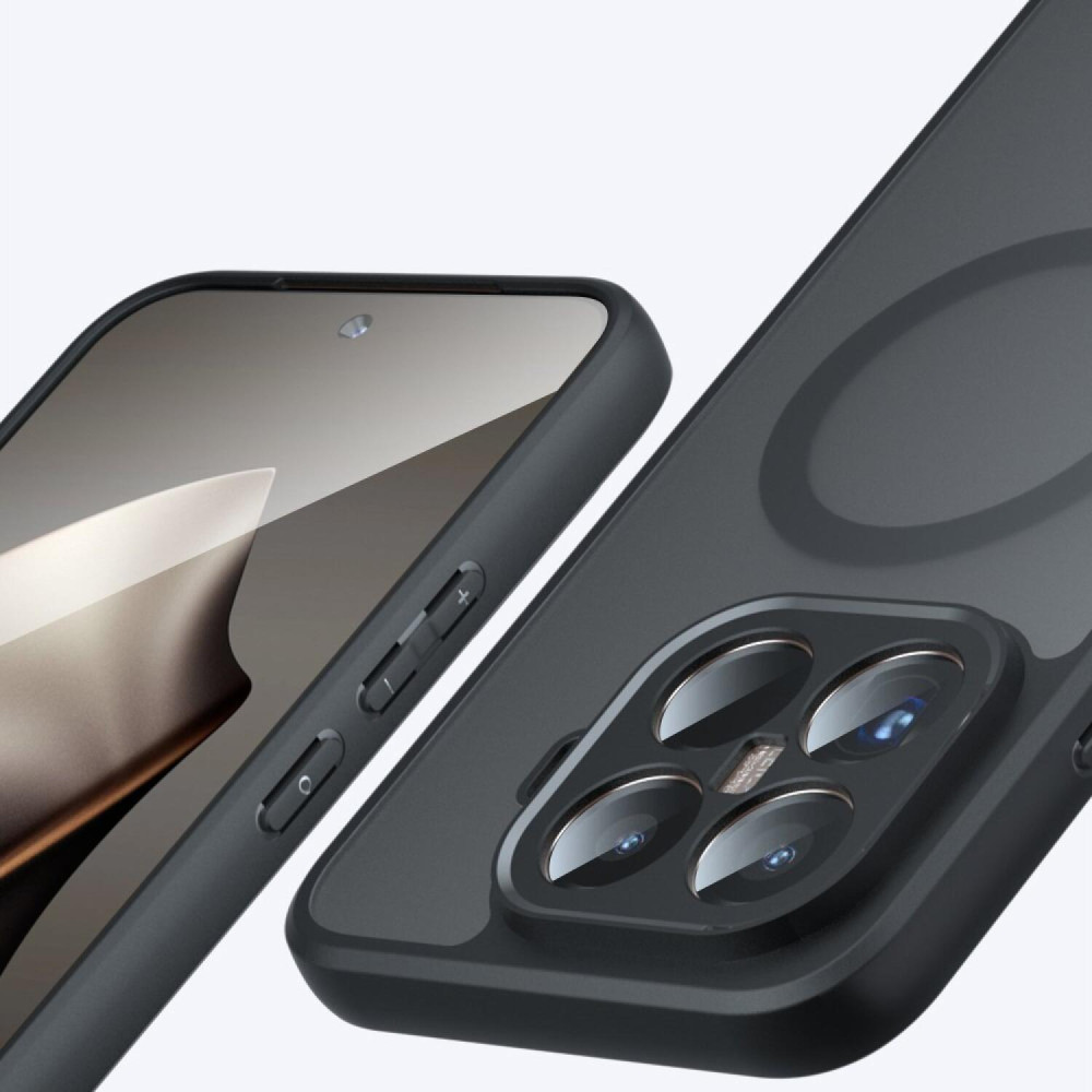 Θήκη Xiaomi 15T Pro Techsuit PureFrost Σκληρή Ημιδιάφανη με MagSafe - Frosted Black (5949419337619)