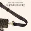 Λουράκι Λαιμού AVY Nylon Crossbody Strap Αποσπώμενο για Θήκες Κινητών / Smartphones - Panthera Chic (8719246497872)