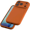 Θήκη iPhone 17 Pro Spacecase Silicone Mag Case Σιλικόνης με MagSafe - Orange (5905719138257)