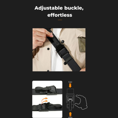 Ανδρικό Τσαντάκι Bange 8089 Ώμου / Χιαστί Crossbody 3.9L - Black