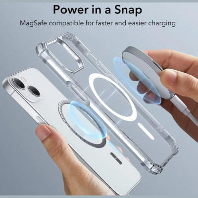 Θήκη iPhone 14 / 13 ESR Air Armor HaloLock Διάφανη Ανθεκτική με MagSafe - Clear (4894240161326)