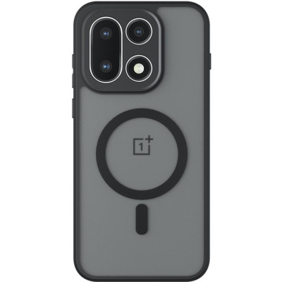 Θήκη OnePlus 15 Techsuit PureFrost Σκληρή Ημιδιάφανη με MagSafe - Frosted Black (5949419338975)