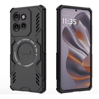 Θήκη Motorola Edge 60 Neo / Edge 50 Neo / ThinkPhone 25 Techsuit ArmorMag Ανθεκτική Σκληρή με MagSafe - Black (5949419315310)