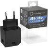 Φορτιστής Allocacoc USBcube Original USB A+C με 2 x USB-A / 2 x Type-C 3A - Black (10466BK/EUACMC)