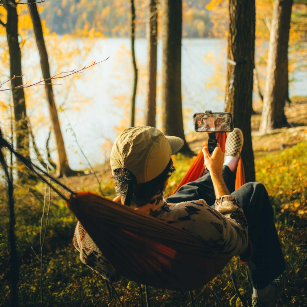 Τρίποδο Spacecase Selfie Stick Mini ST12-B Ρυθμιζόμενη Universal Βάση Στήριξης για Κινητά - Black (5905719138295)