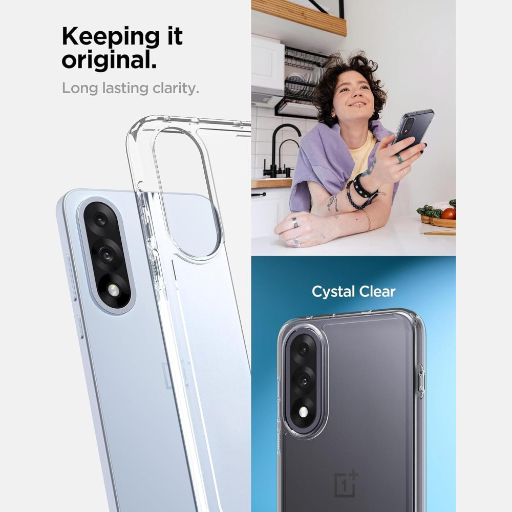 Θήκη OnePlus Nord 5 Spigen Ultra Hybrid Ανθεκτική Διάφανη Σκληρή - Crystal Clear (ACS10191)