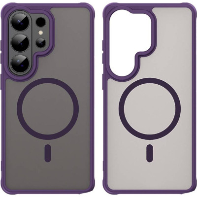 Θήκη Samsung Galaxy S26 Ultra Techsuit HaloFrost II MagSafe Σκληρή Ημιδιάφανη με MagSafe - Purple (5949419341883)