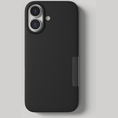 Θήκη iPhone 17 Nudient Thin Case V6 Σκληρή με MagSafe από 100% Ανακυκλωμένα Υλικά 1mm - Ink Black (00-000-0122-0000)