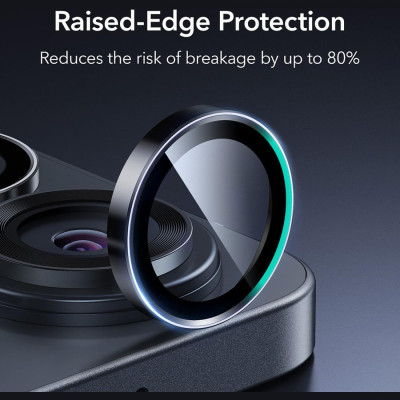 Tempered Glass Samsung Galaxy S26 Ultra ESR Armorite Camera Lens Protectors Αντιχαρακτικό Γυαλί Προστασίας για Φακό Κάμερας - Black (4894240297681)