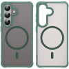 Θήκη Samsung Galaxy S26 Techsuit HaloFrost II MagSafe Σκληρή Ημιδιάφανη με MagSafe - Green (5949419342019)