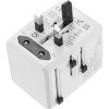 Αντάπτορας Ταξιδιού Techsuit HHT904-W2 Universal EU / UK / AUS / US Φορτιστής με 2 x USB-A / 2 x Type-C 20W - White (5949419191822)