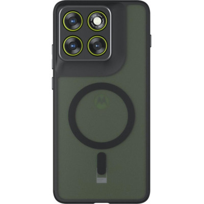 Θήκη Motorola Edge 70 Techsuit PureFrost Σκληρή Ημιδιάφανη με MagSafe - Frosted Black (5949419349506)