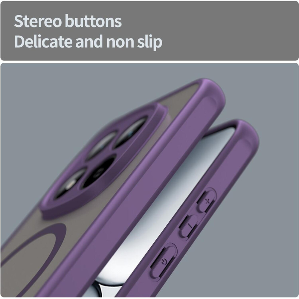 Θήκη Xiaomi Redmi Note 15 Pro 5G Techsuit HaloFrost II MagSafe Σκληρή Ημιδιάφανη με MagSafe - Purple (5949419358140)