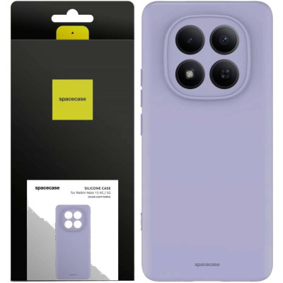 Θήκη Xiaomi Redmi Note 15 Pro 5G Spacecase Silicone Case Σιλικόνης - Light Purple (5905719138899)
