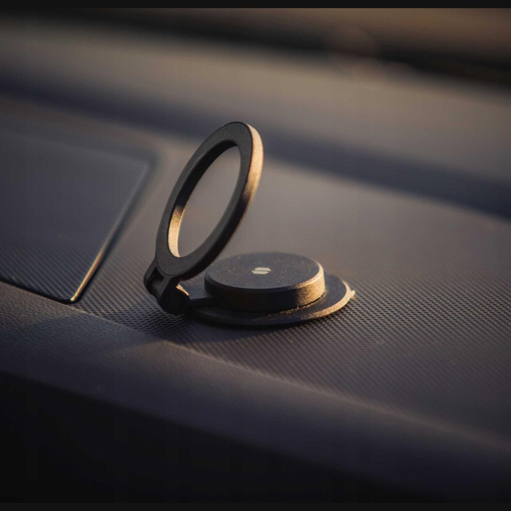 Βάση Κινητών Αυτοκινήτου Spacecase MagStick S1 Αυτοκόλλητη με MagSafe για Ταμπλό & Επίπεδες Επιφάνειες - Black (5905719132958)