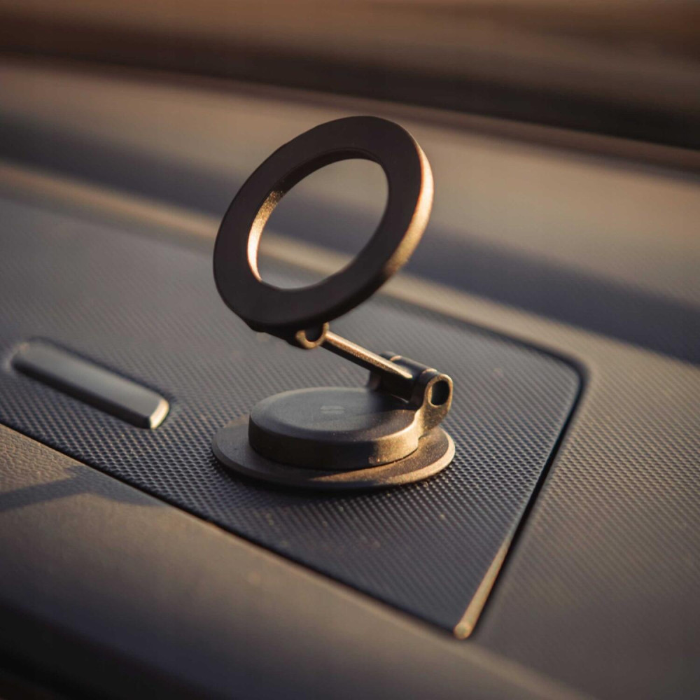 Βάση Κινητών Αυτοκινήτου Spacecase MagStick S2 Αυτοκόλλητη με MagSafe για Ταμπλό & Επίπεδες Επιφάνειες - Black (5905719132989)