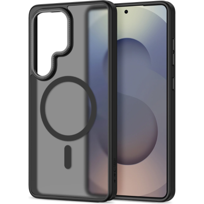 Θήκη Samsung Galaxy S26 Ultra Tech-Protect MagCam Σκληρή Ημιδιάφανη με MagSafe - Matte Black (5906302390151)